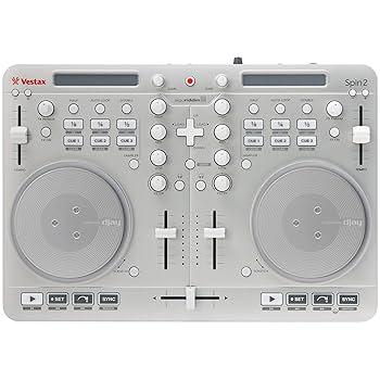 Vestax Spin 2 DJコントローラー Amazon.com: Vestax Spin2 DJ MIDI Controller for iPad, iPhone